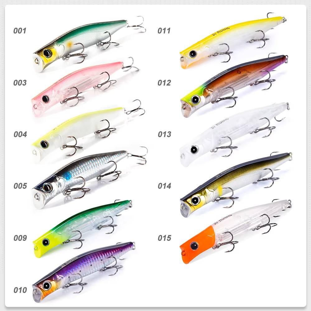 New Ultra-Long-Cast Floating Pencil Popper Lure Magnetic System Artificial Hard Bait Bass (Largemouth) Pike Saltwater Freshwater – Hard Lure – view 3