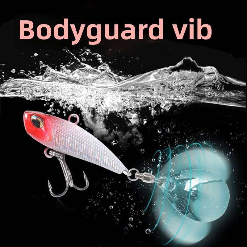 Cheery Rotating Sequins Metal Composite Artificial Hard Bait with Long-distance Casting Lure Hooks for All Swimming Layers Bass – Spoon & Spinner – view 3