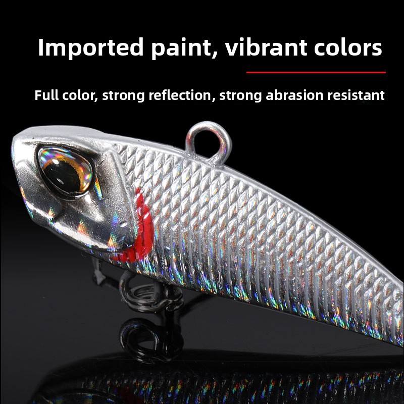 Cheery Rotating Sequins Metal Composite Artificial Hard Bait with Long-distance Casting Lure Hooks for All Swimming Layers Bass – Spoon & Spinner – view 5