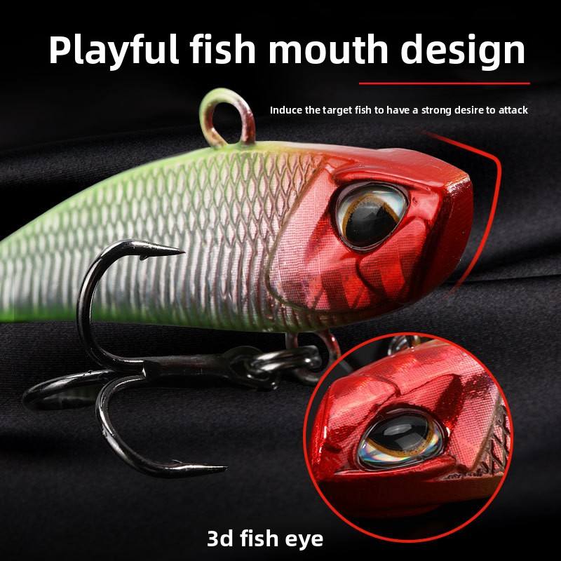Cheery Rotating Sequins Metal Composite Artificial Hard Bait with Long-distance Casting Lure Hooks for All Swimming Layers Bass – Spoon & Spinner – view 2
