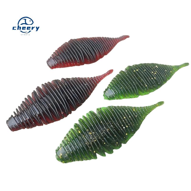 CHEERY ABS & PVC Artificial Soft Bait Fishing Lure 10g for Saltwater Bass in Black Pit Lake Reservoir – Worms & Grubs – view 1