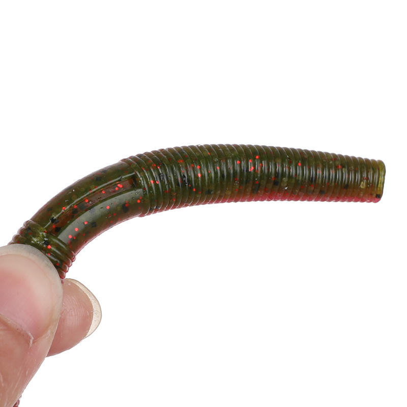 Cheery 13.5cm 10g Senko Worm PVC Soft Plastic Lure Texas Rig Senco Maggot Salty Baits for Pike Bass Trout-River Lake Stream – Worms & Grubs – view 2