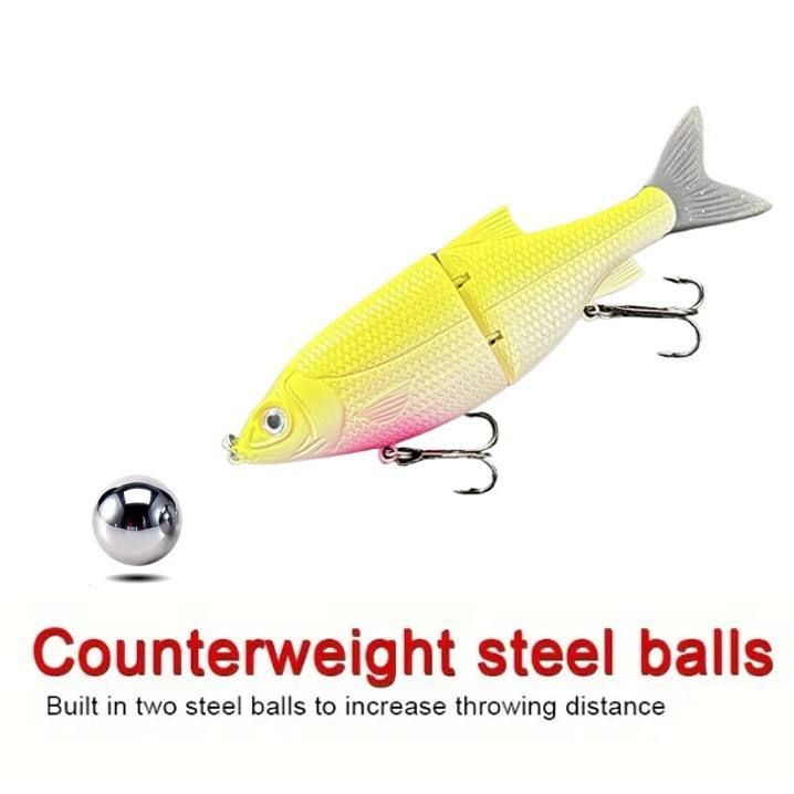 Cheery Lure Hot Selling Stainless Steel Artificial Hard Bait Sea Bass & Marlin 125cm/285g Multi-section Simulation Fishing Bait – Swimbait – view 3