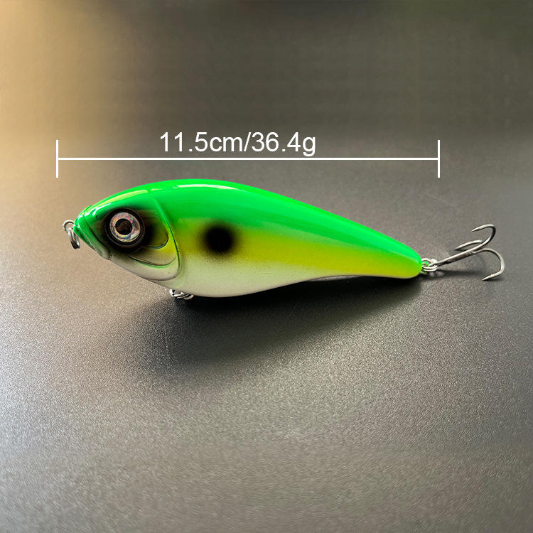Cheery VIB Vibrating Sinking Lure with Hooks High Gloss Reflection Coating Long Cast Artificial Hard Bait for Salmon – VIB – view 4
