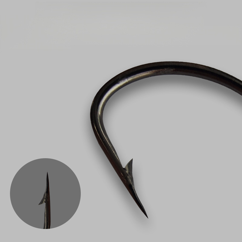 Cheery High Carbon Steel Worm Hooks for River Carp Fishing Texas Rig Soft Bait Wide Gap Design – Fishhook – view 3