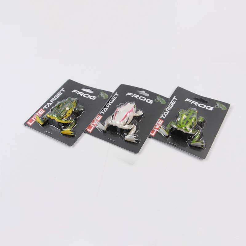 Cheery Frog Lure 6.5cm/17.2g PVC Artificial Soft Bait Realistic Frog Design for Bass & Trout Fly Fishing – Frog – view 4