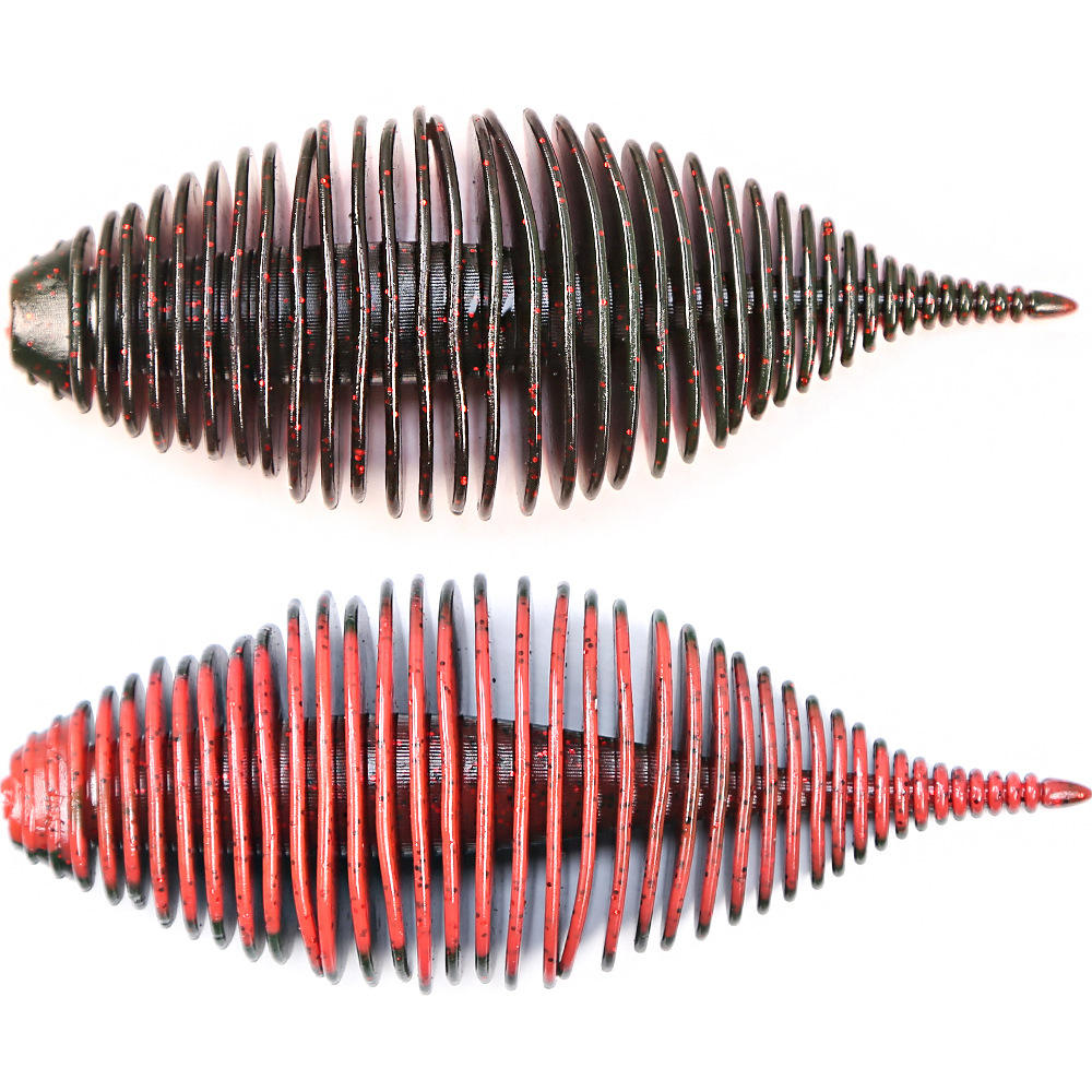 Cheery High Gravity Salted Thread Shrimp Soft Lure Hooks Plastic 75mm/100mm Salty Scented Soft Bait for Saltwater Lure Fishing – Worms & Grubs – view 5