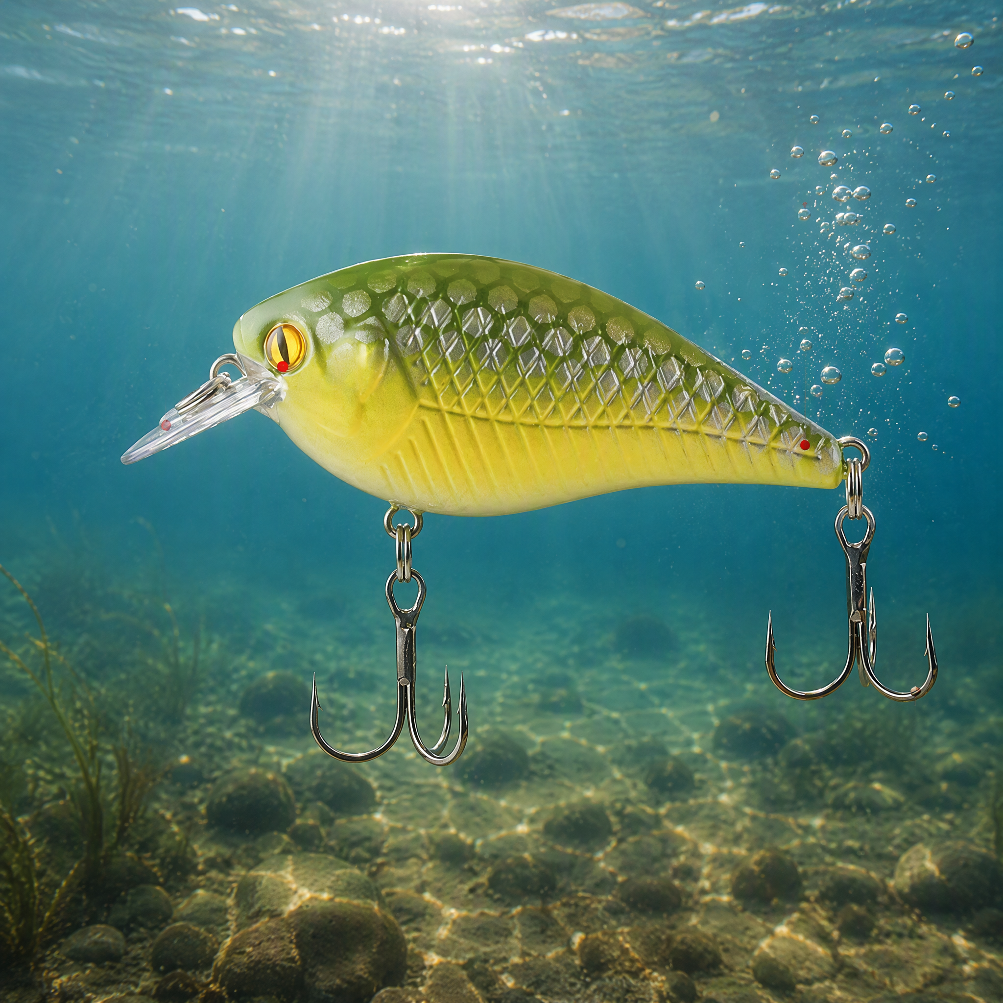 Cheery Factory Wholesale Short Lip Crankbait Floating Bionic Hard Fishing Lure Wobbler Fishing Tackle for Zander Pike 60mm/12g – Crankbait – view 5