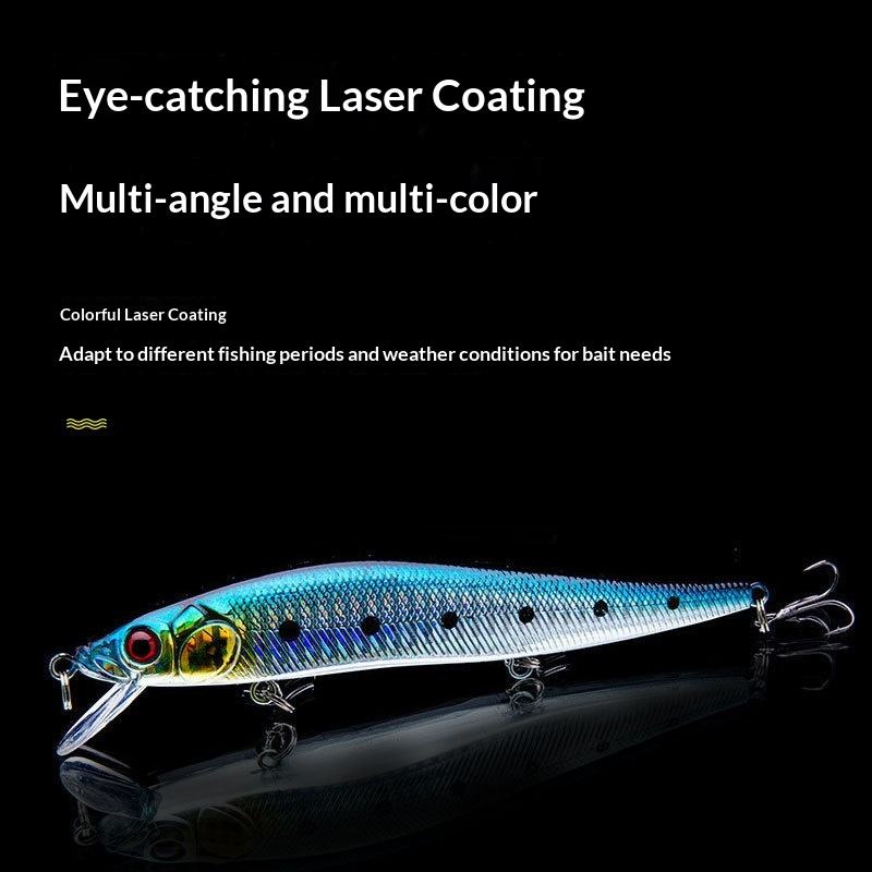 Cheery 14cm 22g Stainless Steel Long-Throwing Bionic Sea Bass Killer Lure Saltwater Fish Large Minnow Artificial Hard Bait Ball – Minnow – view 4