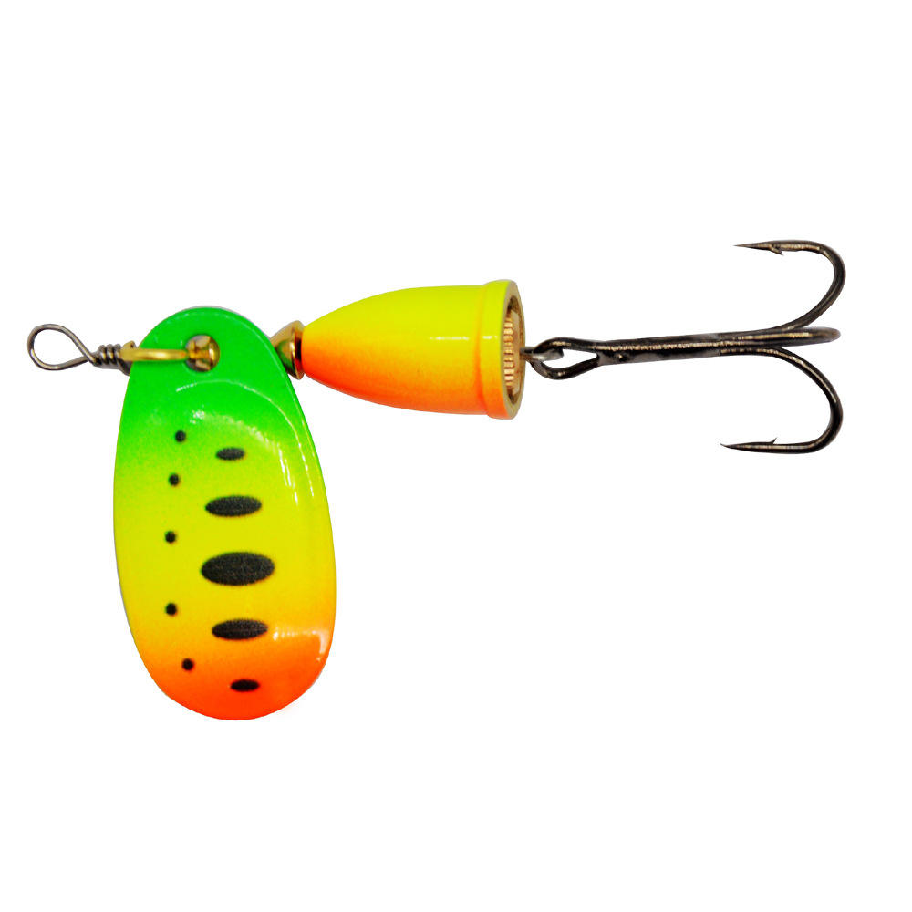 Cheery High Quality 8g 7colors Wholesale Manufacturers Bionic Spoon Fish Lure Brass Sinker Spinner Bait Treble Hooks Trout – Spoon & Spinner – view 5