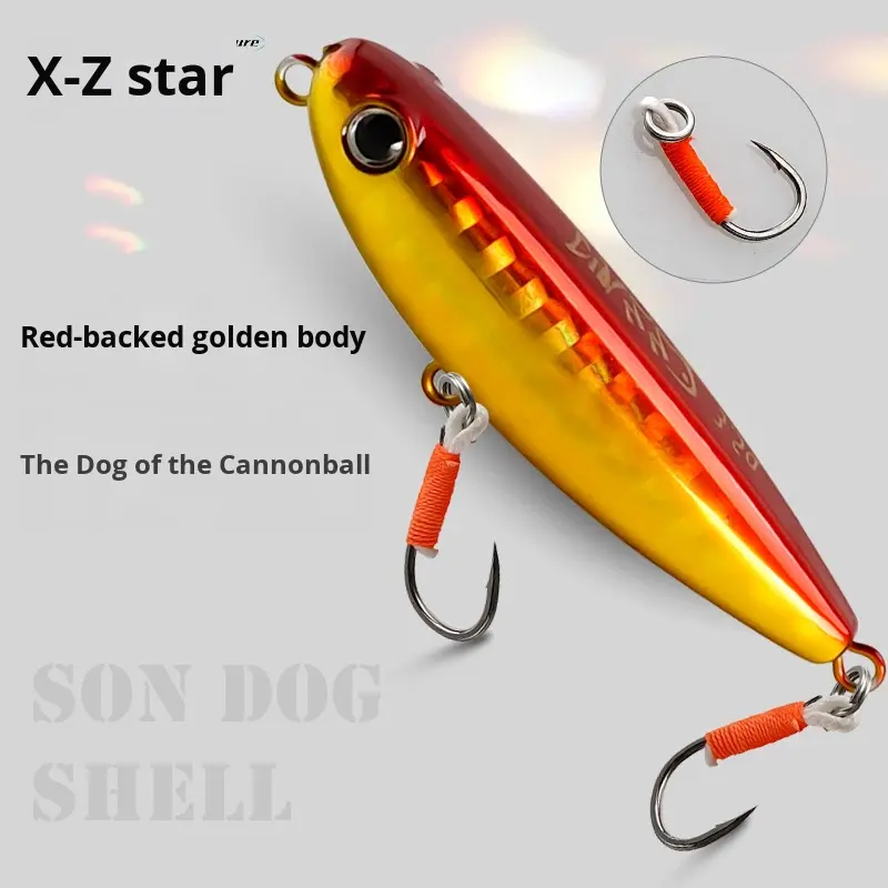 CHEERY-007-HH Lure Bionic Bait Metal Live Bait Lure for Bass Saltwater Fish & More with Hooks-Fly Fishing Use – Pencil – view 5