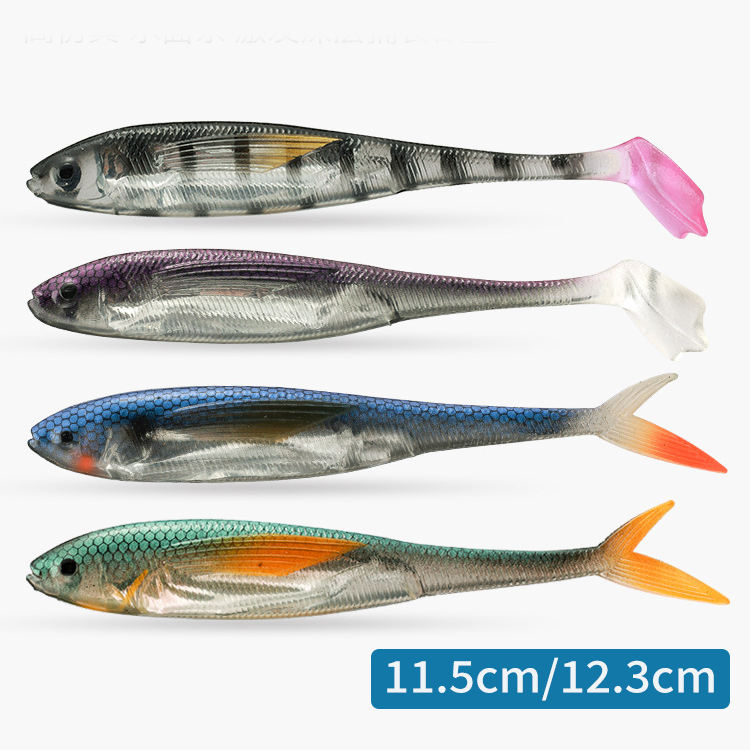 High-Fidelity 3D Printed PVC Flying Fish Bait Creative Design Soft Lure Bass Marlin Pike Target Species River & Stream Use – Soft Lure – view 5
