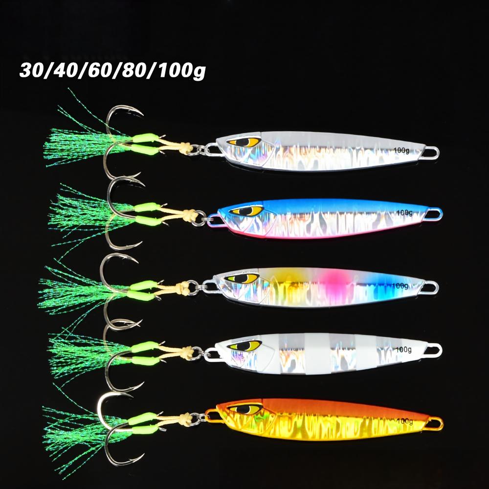 CHEERY Hot-selling New Arrival Laser-designed 30-100g Sea-fishing Lures Mackerel Hairtail; Long-cast Artificial Hard Bait Metal – Metal Jig – view 4